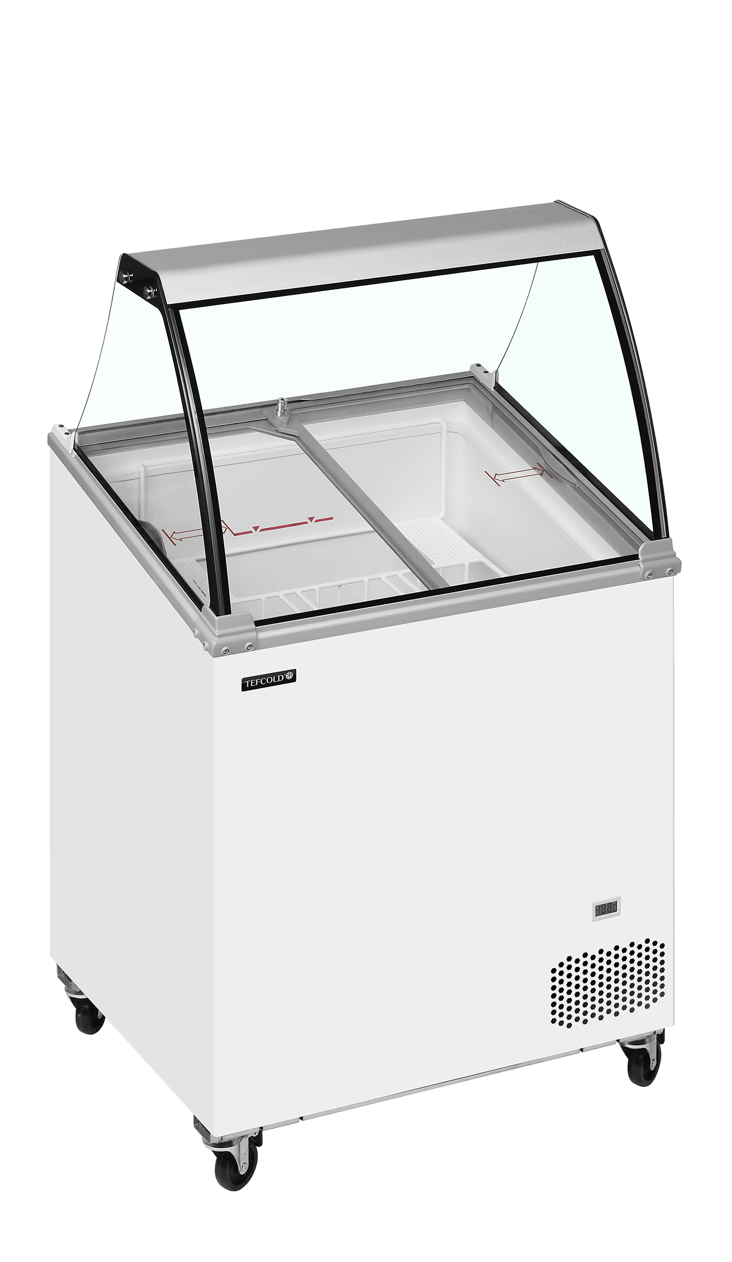 Eksponeringsdisk for iskrem fryser IC201SCE+SO, Vol: 176 / 157  liter, 230v Eksponeringsdisker 2