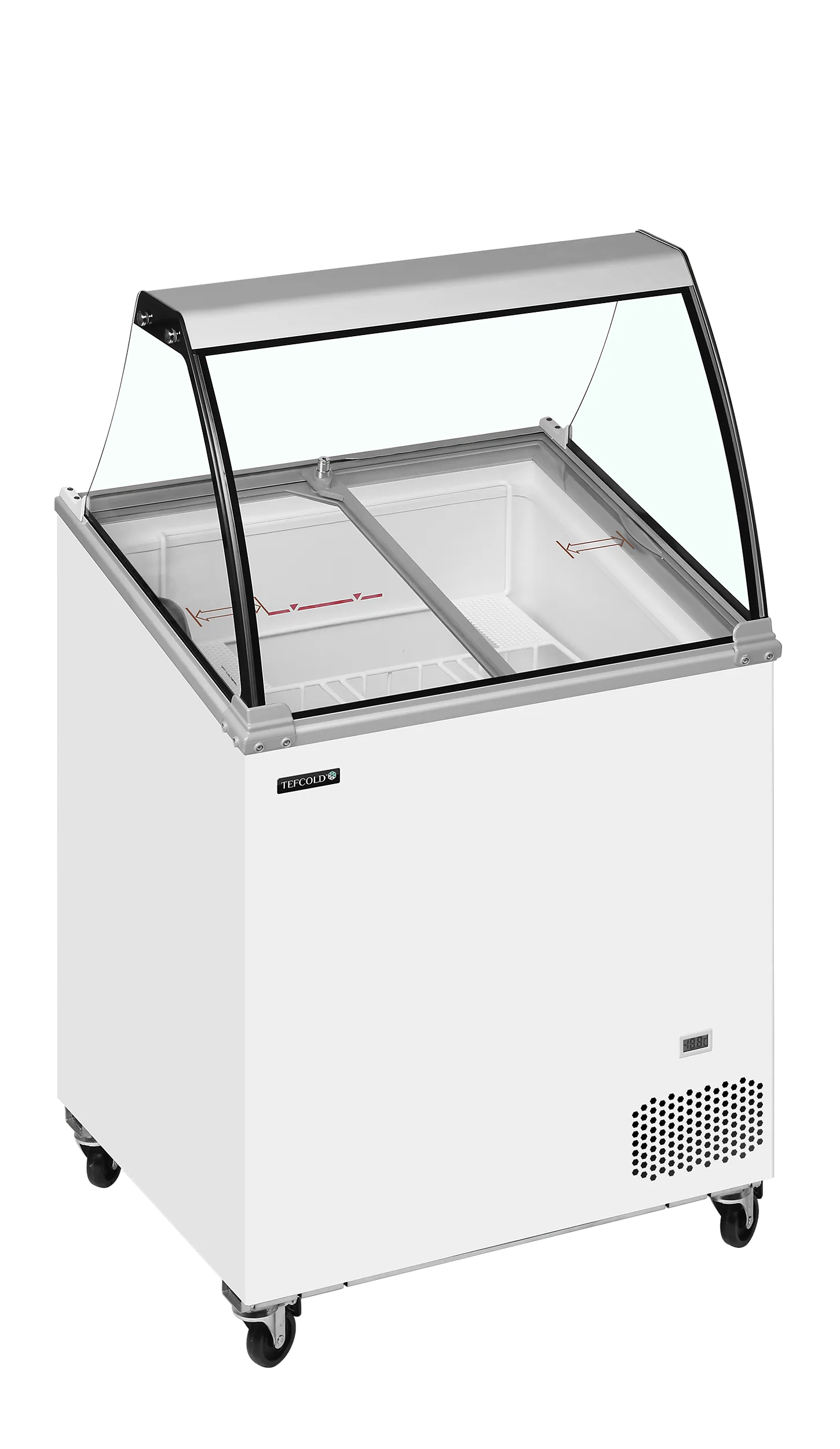 Eksponeringsdisk for iskrem fryser IC201SCE+SO, Vol: 176 / 157  liter, 230v Storkjøkken 1