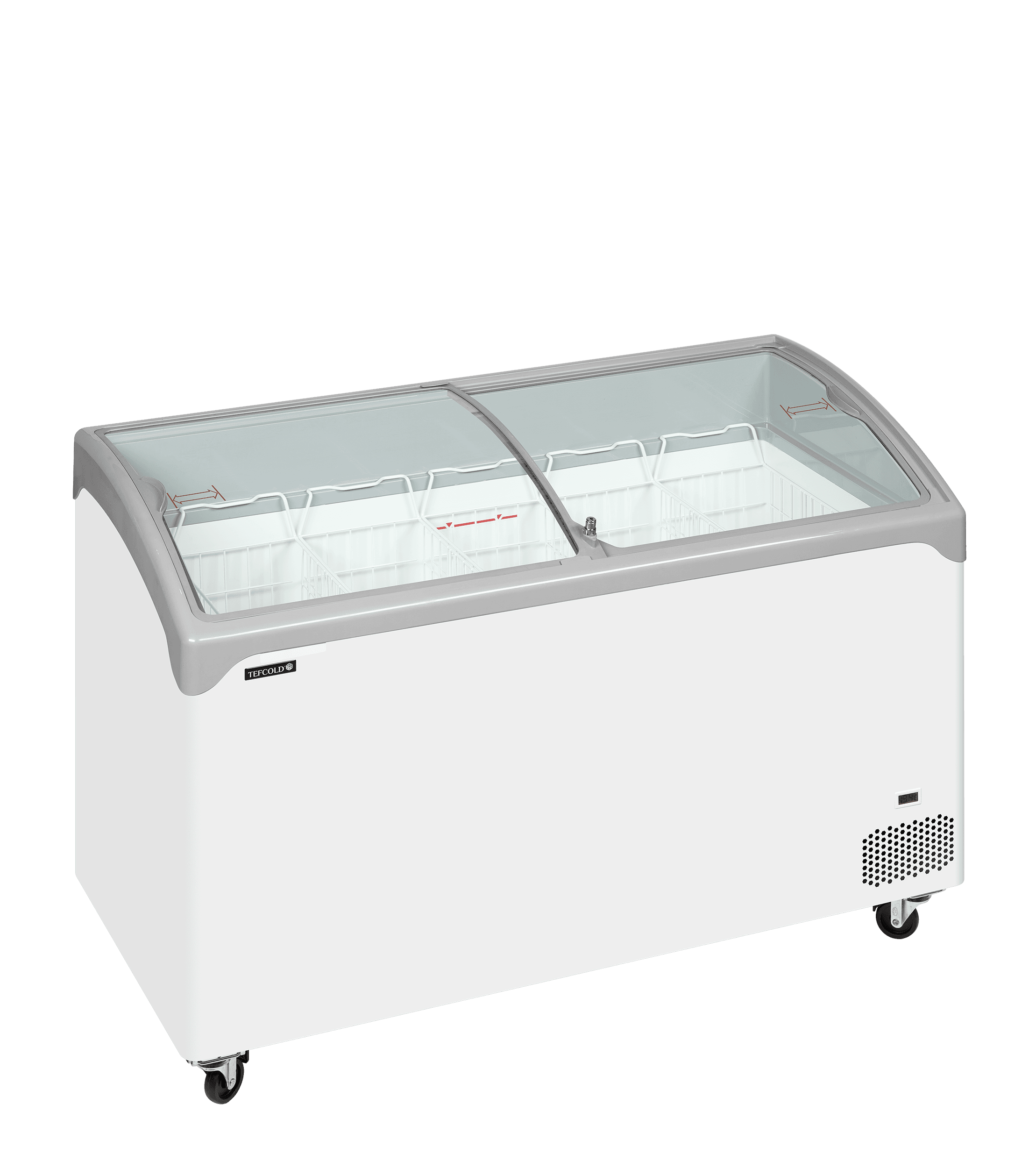 Iskrem fryser NIC401SCEB, Vol: 388 / 298  liter, 230v Eksponeringsdisker 2