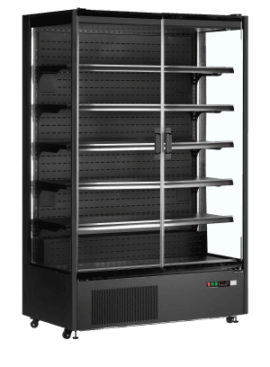 Dagligvare Multideck kjøler PC1250B, Vol: 1292 / 764  liter, 230v Dagligvare