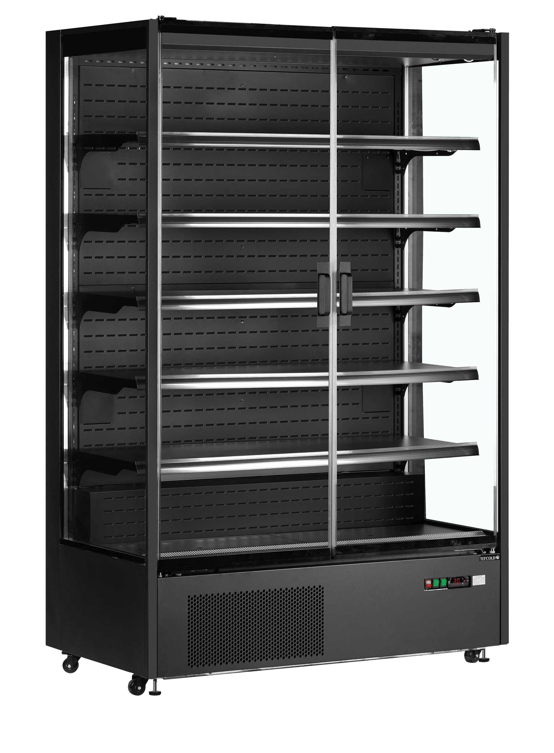Dagligvare Multideck kjøler PC1250B, Vol: 1292 / 764  liter, 230v Dagligvare 2