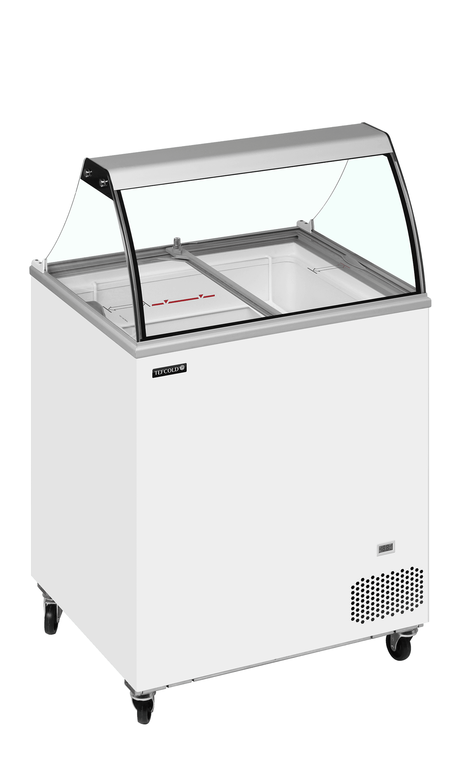 Eksponeringsdisk for iskrem fryser IC201SC+SO, Vol: 191 / 165  liter, 230v Eksponeringsdisker 2