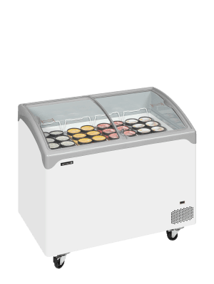 Iskrem fryser NIC301SCEB, Vol: 286 / 218  liter, 230v Eksponeringsdisker 2