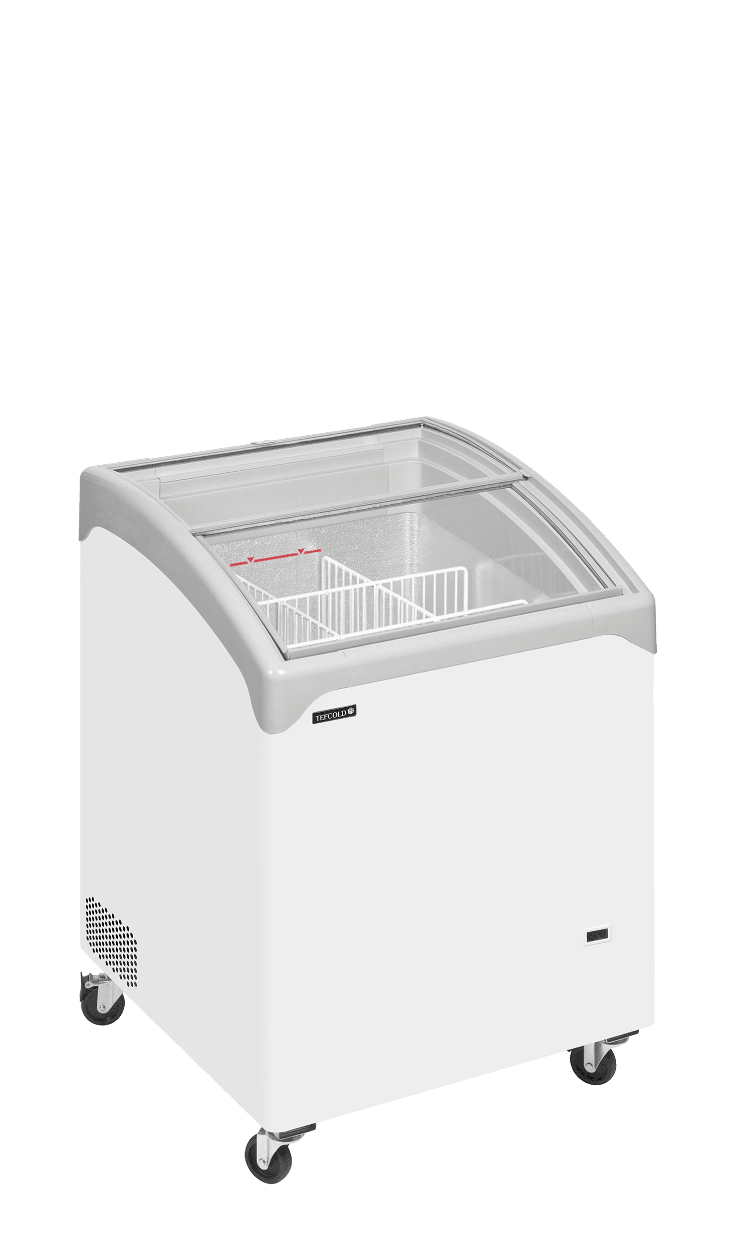 Iskrem fryser NIC101SCEB, Vol: 130 / 115  liter, 230v Eksponeringsdisker 2
