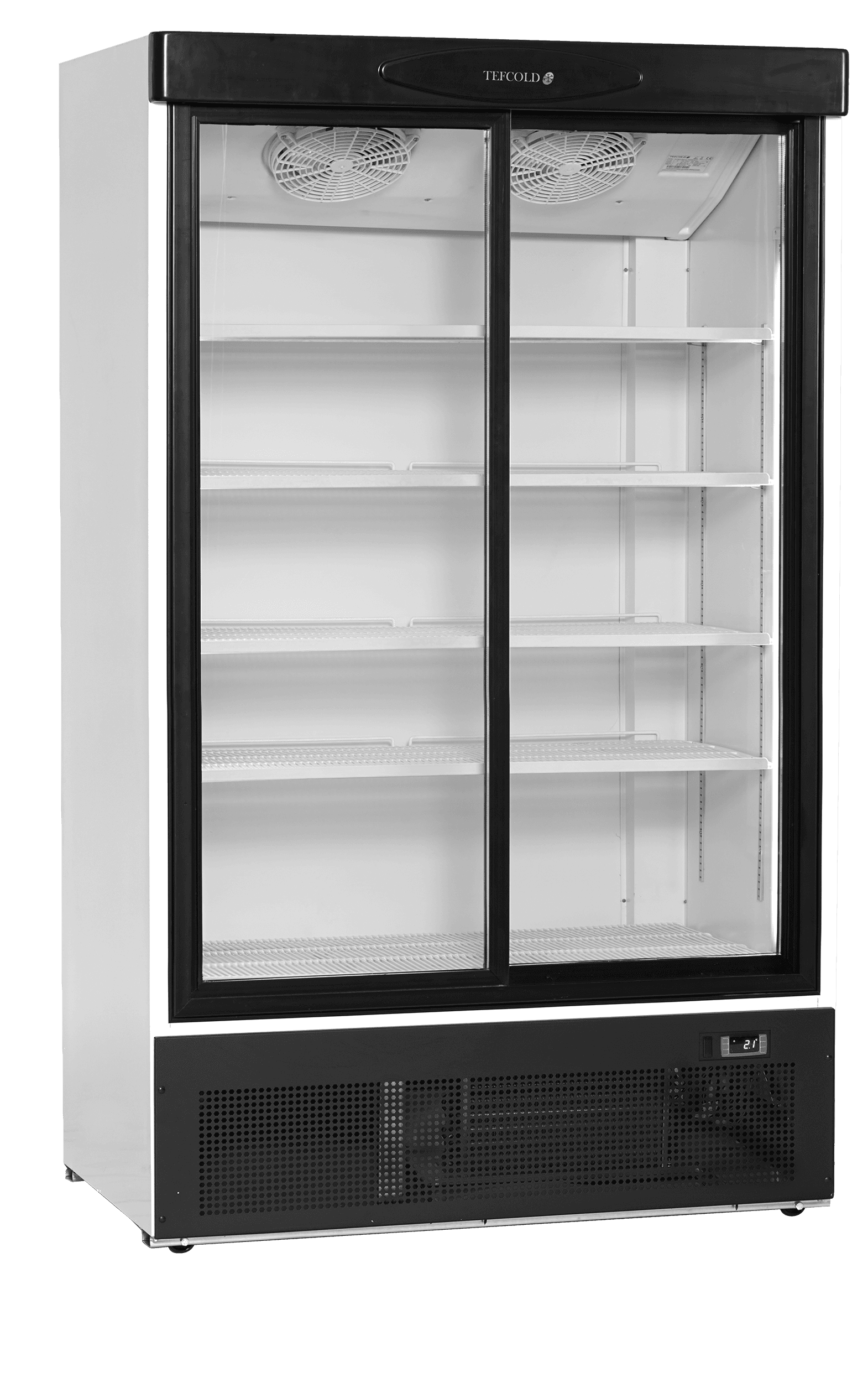 Kjølt eksponeringsskap FS1202S, Vol: 895 / 660  liter, 230v Dagligvare 2