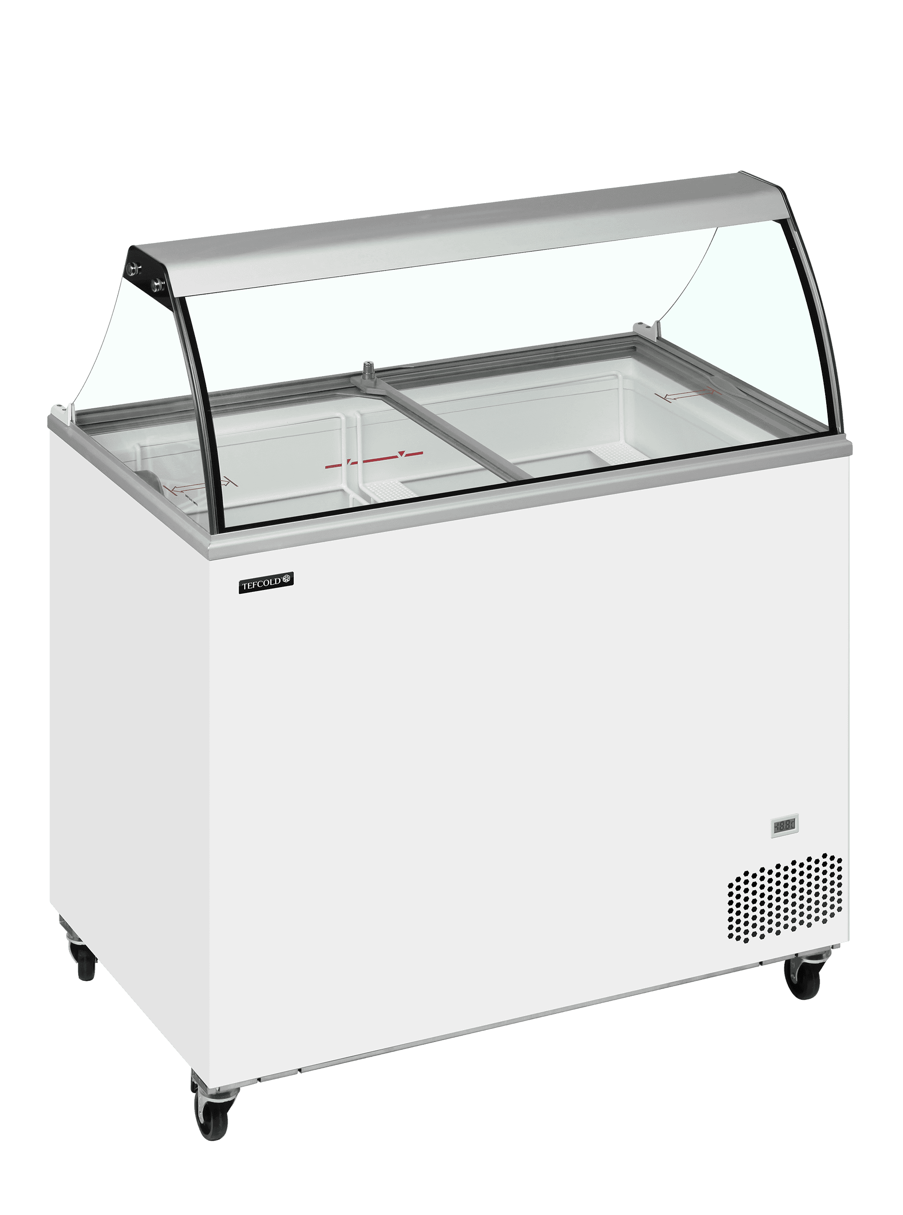 Eksponeringsdisk for iskrem fryser IC301SC+SO, Vol: 296 / 255  liter, 230v Storkjøkken 1