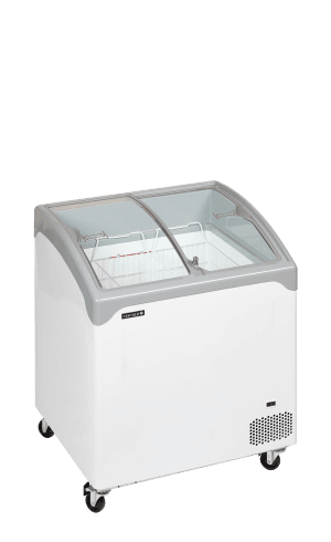 Iskrem fryser NIC201SCEB, Vol: 185 / 138  liter, 230v Eksponeringsdisker