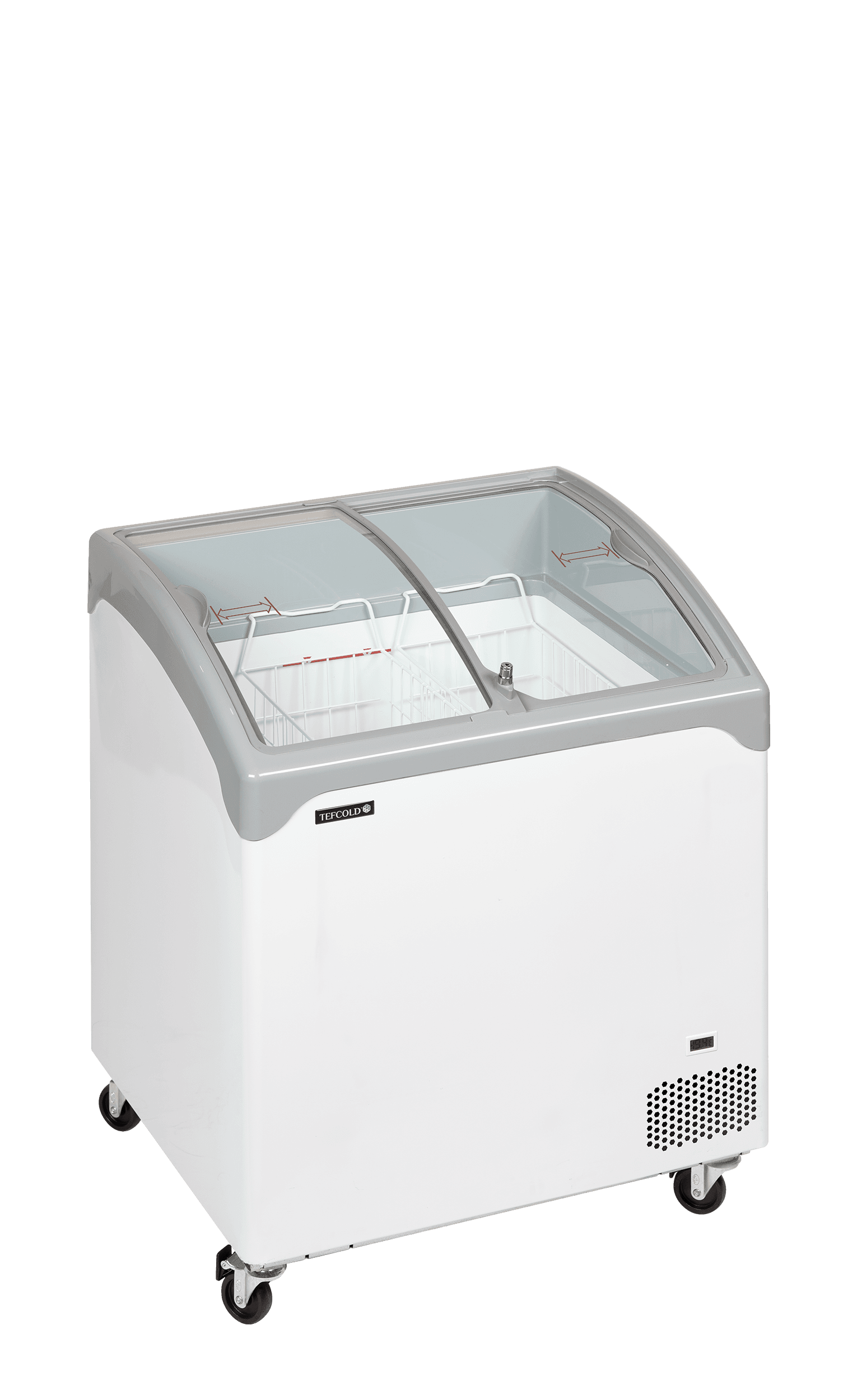 Iskrem fryser NIC201SCEB, Vol: 185 / 138  liter, 230v Eksponeringsdisker 2