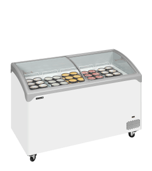 Iskrem fryser NIC401SCEB, Vol: 388 / 298  liter, 230v Eksponeringsdisker 2