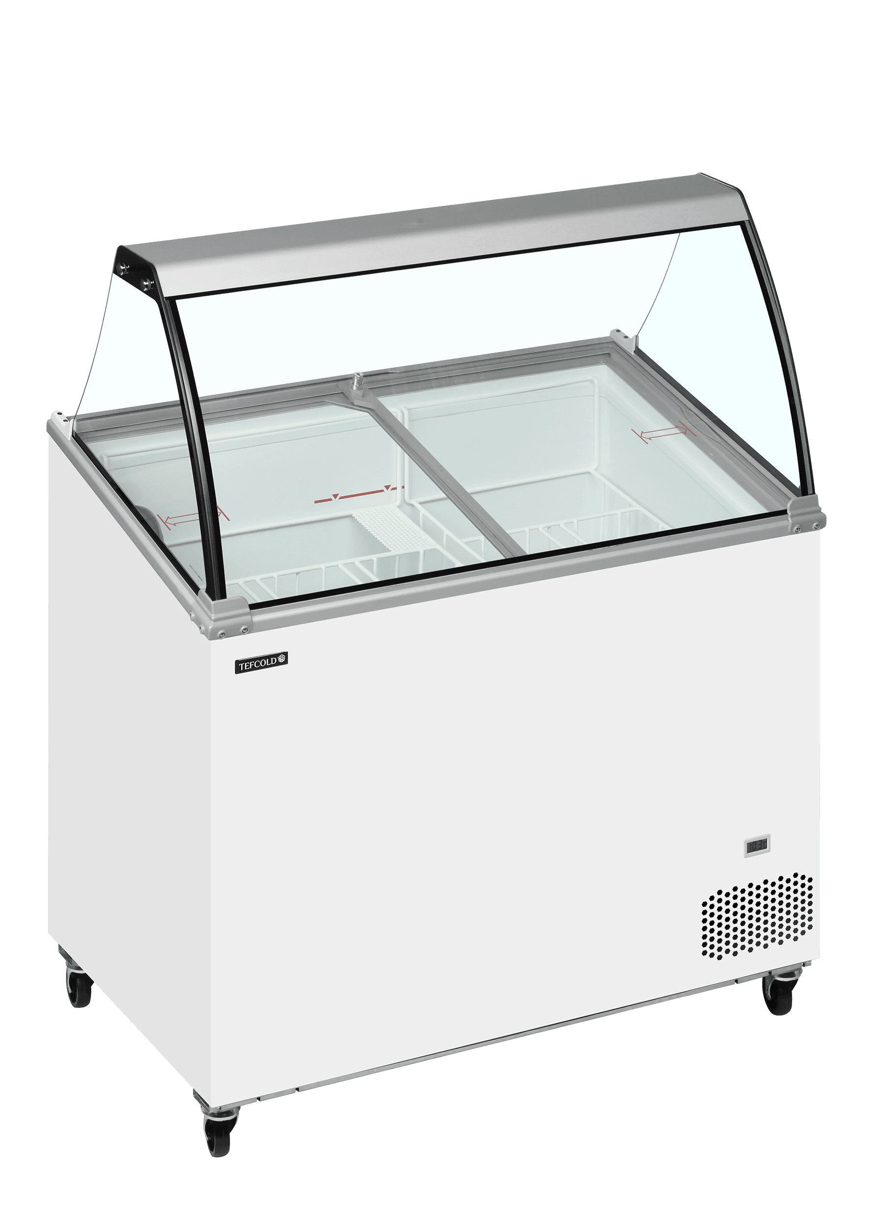 Eksponeringsdisk for iskrem fryser IC301SCE+SO, Vol: 264 / 230  liter, 230v Storkjøkken 1