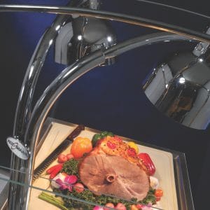 Halo Heat® Varmelampe, dobbel med oppskjæringsstasjon, CS-200, 230v Storkjøkken 2