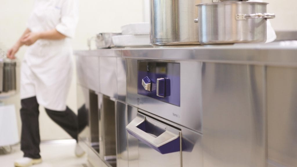 kantinekjøkken storkjøkken offentlig bygg thermaline kokelinje