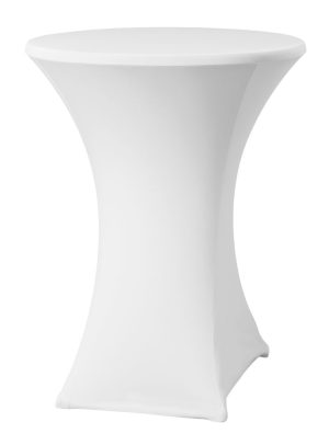 Bordtrekk Symposium, rund ø70-85 cm, HENDI, Hvit, ⌀850x(H)1150mm Møbler & Barriere