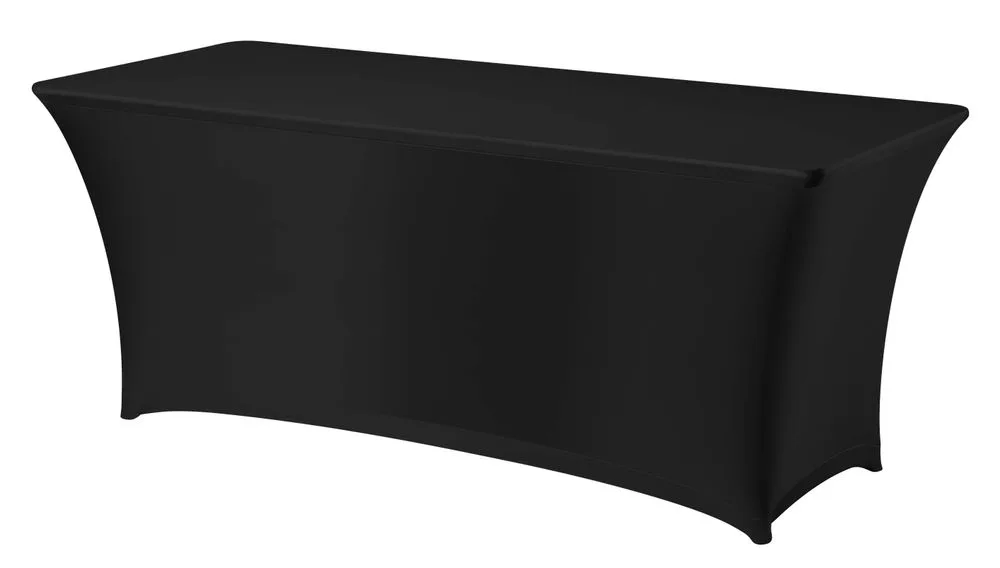 Bordtrekk Symposium, rektangulært, HENDI, 810927, svart, 1500x760x(H)730mm Møbler & Barriere 2