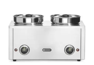 Thermosystem 2 vannbad, HENDI, 8L, 220-240V/400W, 506x312x(H)298mm Storkjøkken 1