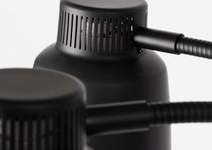 Stayhot Dobbel frittstående varmelampe Focus LPF, sementgrå Storkjøkken 2