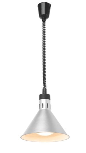 Varmelampe justerbar, HENDI, sølv, 230V/250W, ø275x(H)250mm Storkjøkken Varmelampe justerbar, HENDI, sølv, 230V/250W, ø275x(H)250mm Storkjøkken