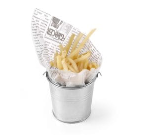 Serveringsbøtte med håndtak, HENDI, ø100x(H)90mm Presentasjon & Servering 2