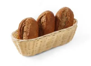 Brødkurv – oval, HENDI, 225x110x(H)60mm Presentasjon & Servering 2