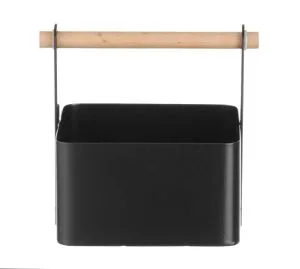 Bordcaddy bestikkholder sort, HENDI, 170x130x(H)160mm Presentasjon & Servering