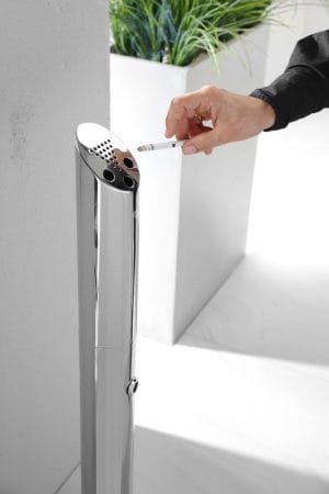 Stående askebegerstang, HENDI, ø170x(H)920mm Avfallshåndtering 2