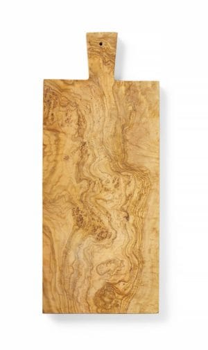 Serveringsbrett av oliventre, HENDI, 480x190x(H)22mm Buffé Presentasjon 2