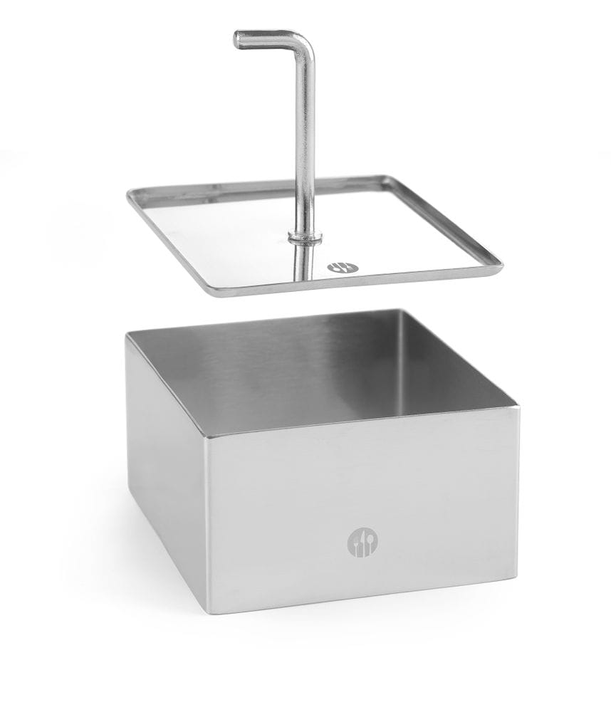 Matring og skyvefirkant, HENDI, matring, 80x80x(H)45mm Presentasjon & Servering