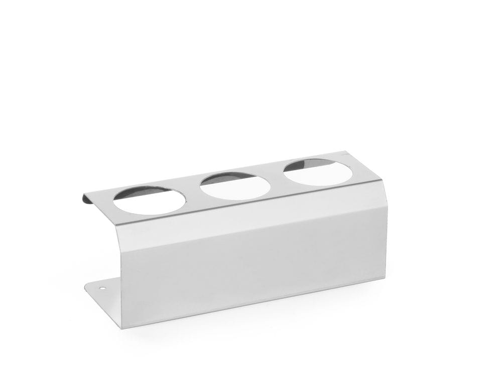 Flaskestativ utlevering kiosk sauser flaskeholder, HENDI, 3 hull ø 50 mm, 209x80x(H)78mm Presentasjon & Servering 2