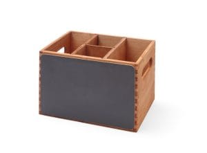 Meny og bestikkasse, HENDI, 210x150x(H)150mm Presentasjon & Servering