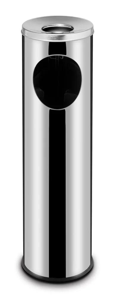 Stående avfallsbeholder med askebeger, HENDI, 15L, ø200x(H)700mm Avfallshåndtering 2