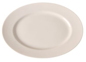 Buffetfat, oval, HENDI, 360x260mm Presentasjon & Servering