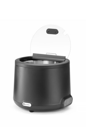 Chafing Dish HENDI UNIQ, HENDI, 8L, Sort, 220-240V/500W, ø365x(H)325mm Buffé Presentasjon 2