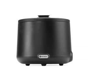 Chafing Dish HENDI UNIQ, HENDI, 8L, Sort, 220-240V/500W, ø365x(H)325mm Buffé Presentasjon