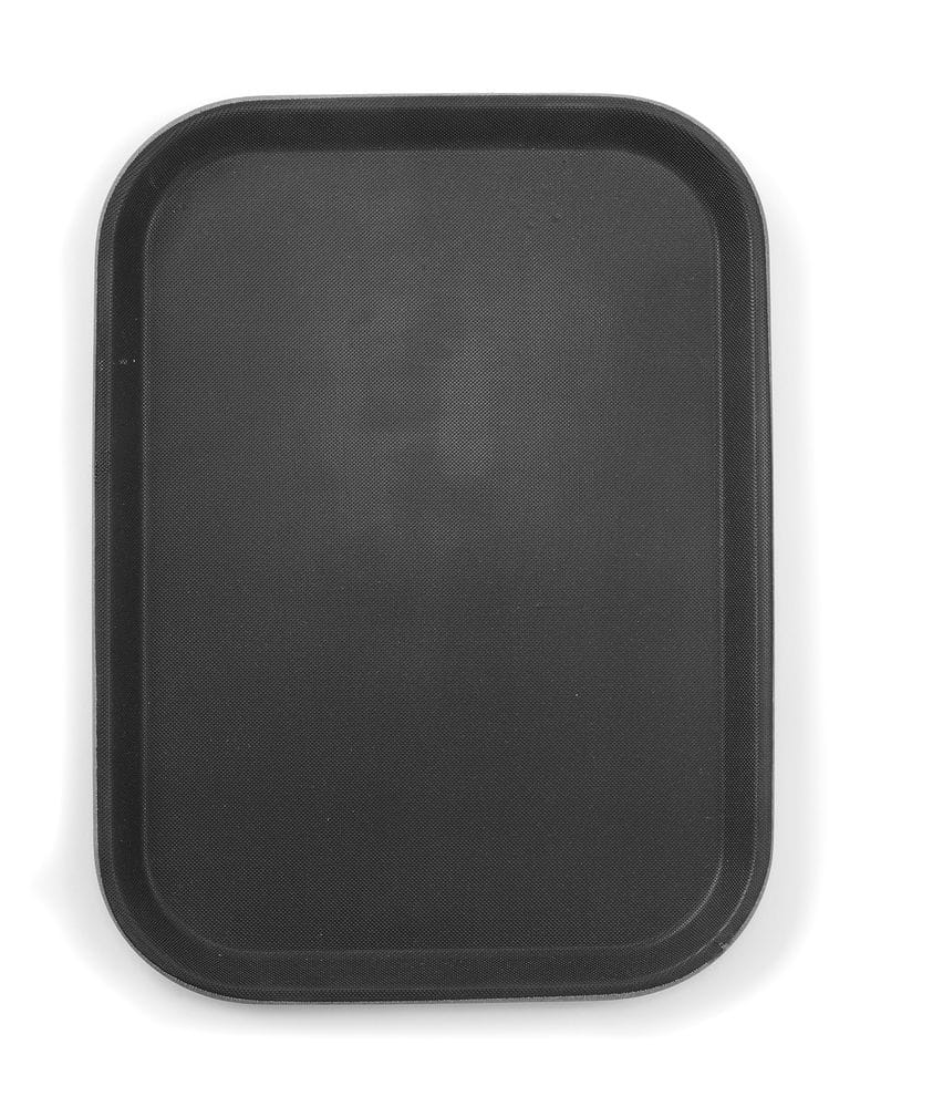 Serveringsbrett, rektangulært, sklisikre, svart, HENDI, 255x355mm Presentasjon & Servering 2