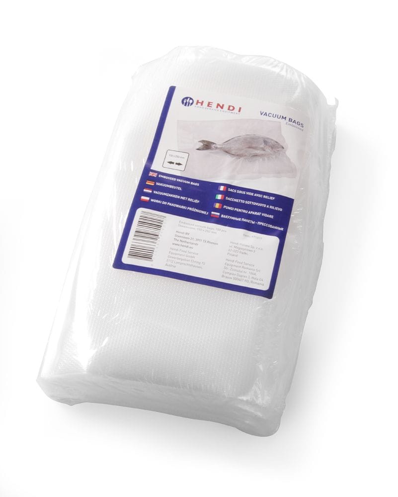 Pregede vakuumposer, HENDI, 100 stk., 150x400mm Storkjøkken 2