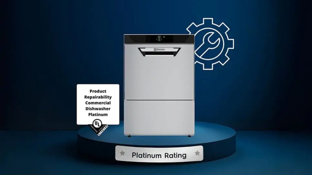 bærekraft electrolux professional neoblue touch underbenk oppvaskmaskin på pall service