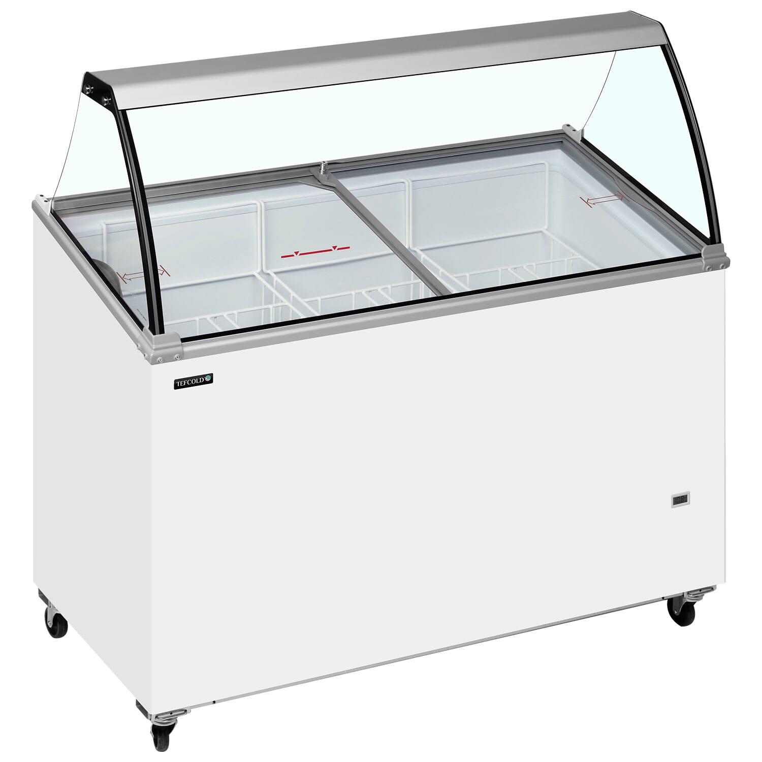 Eksponeringsdisk for iskrem fryser IC400SCE-SO, Vol: 352 / 325  liter, 230v Eksponeringsdisker 2