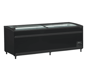 Sort Dagligvare kjøler / Fryser SFI210B-CF VS, Vol: 908 / 584  liter, 230v Dagligvare