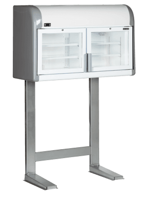 Vegg Fryser MTF Mini, Vol: 200 / 170  liter, 230v Dagligvare