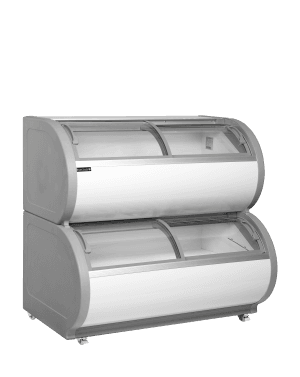 Fryser TD500 med to nivåer, Vol: 450 / 408 liter, 230v Eksponeringsdisker Fryser TD500 med to nivåer, Vol: 450 / 408 liter, 230v Eksponeringsdisker