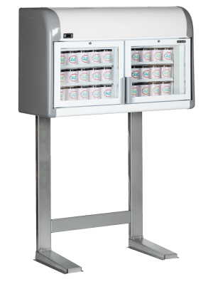 Vegg Fryser MTF Mini, Vol: 200 / 170  liter, 230v Dagligvare 2