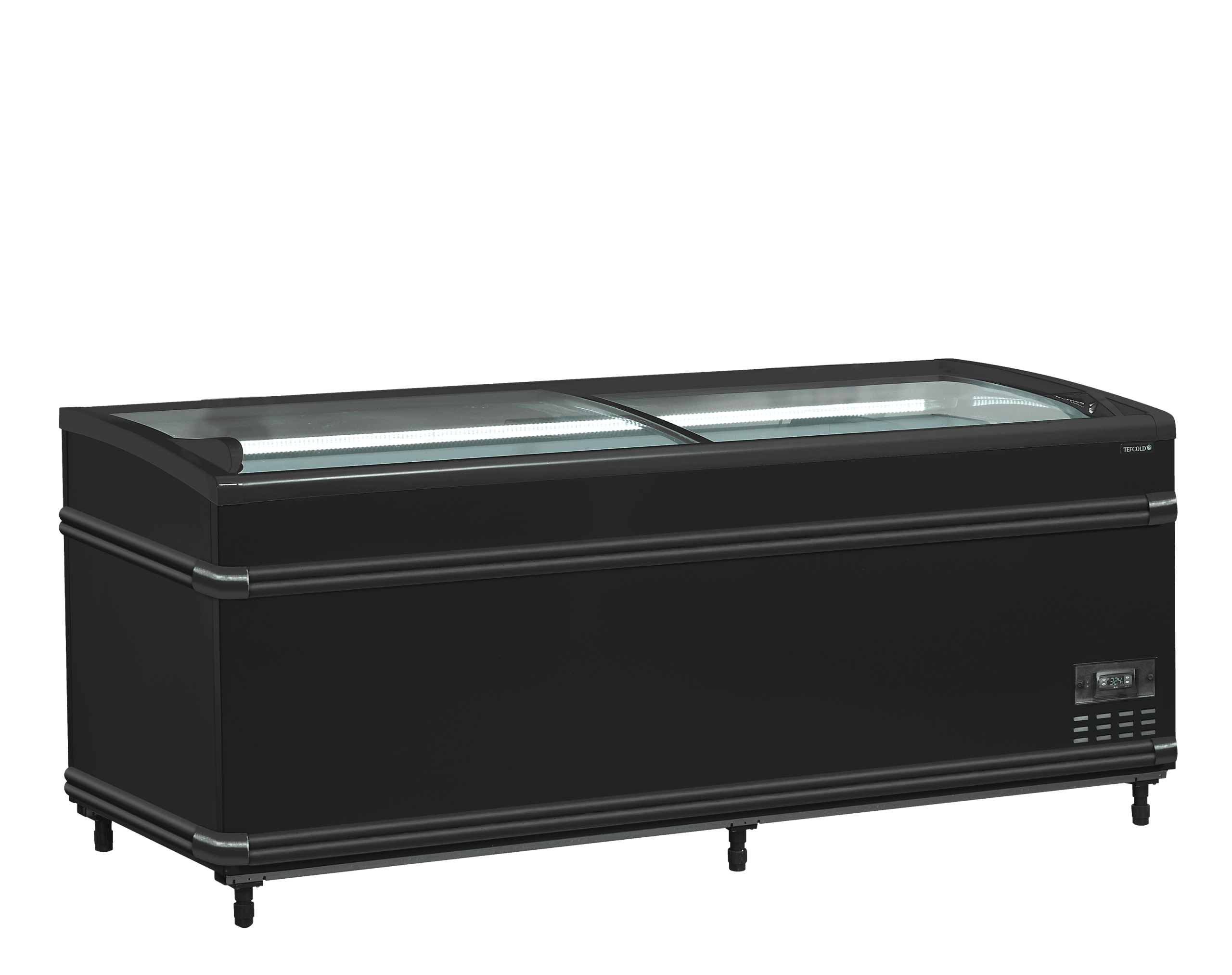 Sort Dagligvare kjøler / Fryser SFI185B HC-CF VS, Vol: 786 / 500  liter, 230v Dagligvare 2