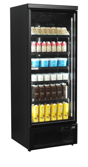 Kjølt eksponeringsskap Atom Maxi C1DBB, Vol: 614 / 459  liter, 230v Dagligvare 2