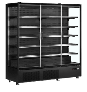 Dagligvare Multideck kjøler PC1870B, Vol: 1939 / 1147  liter, 230v Dagligvare