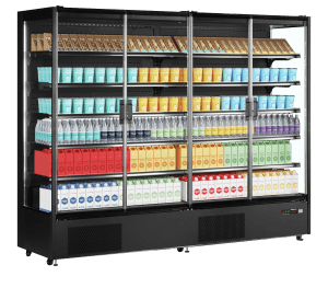 Dagligvare Multideck kjøler PC2500B, Vol: 2585 / 1529  liter, 230v Dagligvare 2