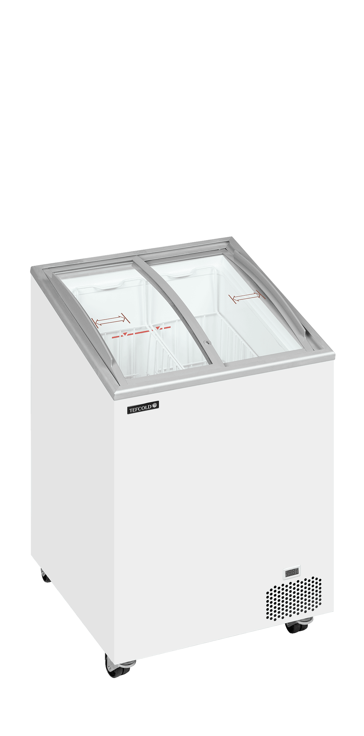 Iskrem fryser IC101SCEB LED, Vol: 100 / 85  liter, 230v Eksponeringsdisker 2