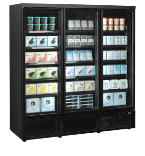 Kjøleskap display fryser Atom Maxi F3DBB, Vol: 1563 / 1090  liter, 230v Dagligvare 2