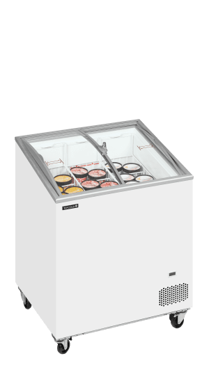 Iskrem fryser IC201SCEB, Vol: 176 / 157  liter, 230v Eksponeringsdisker 3