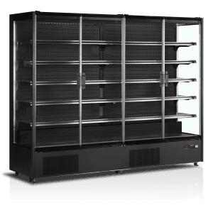 Dagligvare Multideck kjøler PC2500B, Vol: 2585 / 1529  liter, 230v Dagligvare