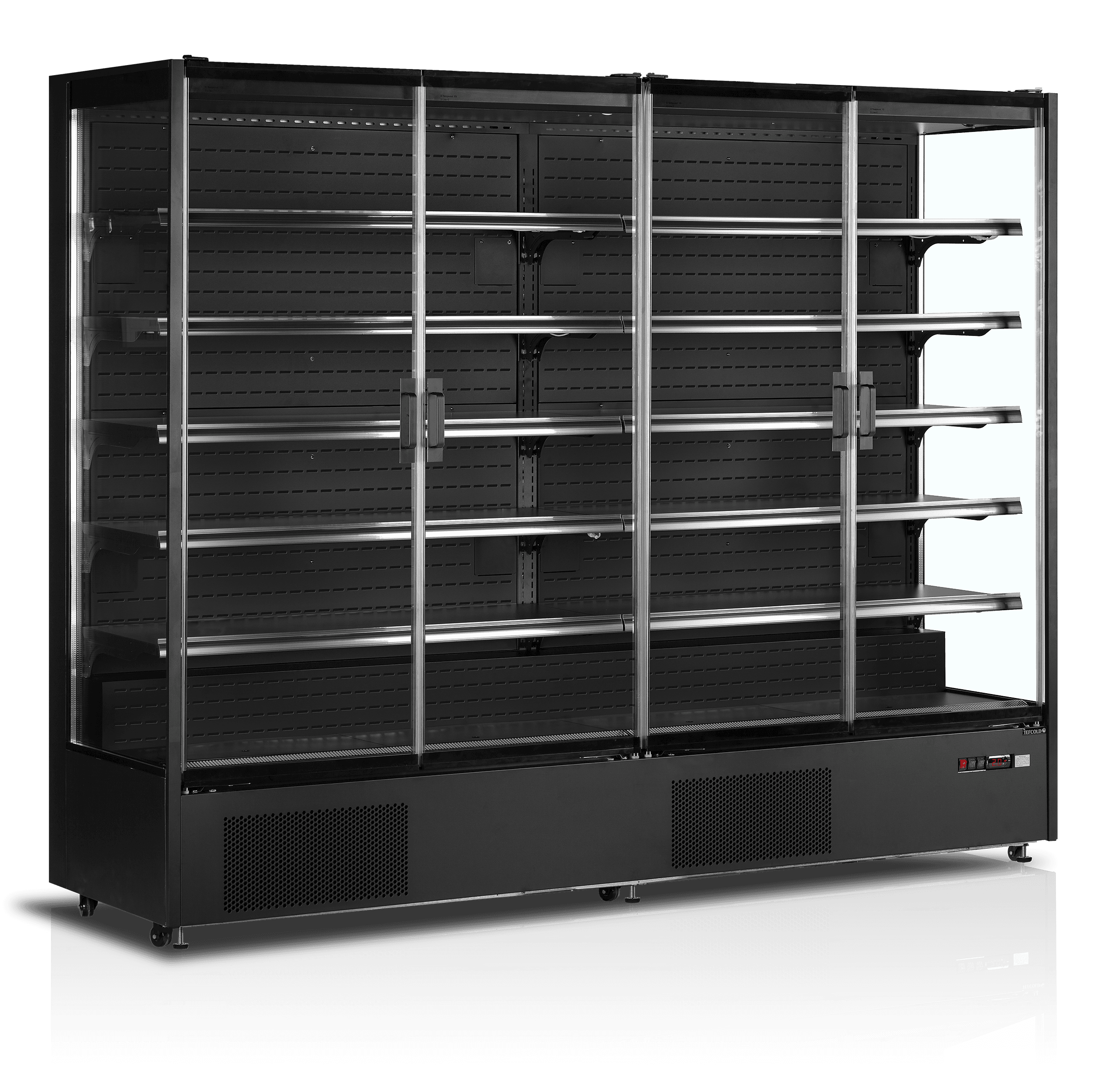 Dagligvare Multideck kjøler PC2500B, Vol: 2585 / 1529  liter, 230v Dagligvare 2